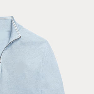 FIT FRONT Industries Custom 100% Cotton Knitwear <b>Men's</b> <b>Jumpers</b> Breathable All Colors Sizes Zipper OEM Service Available ODM - Product Image 4