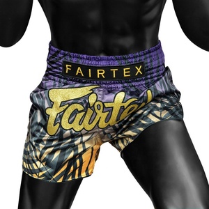 Shorts de boxe Muay Thai athlétiques, légers, en satin, pour l'entraînement, confortables, pour le kickboxing, pour hommes - Product Image 1