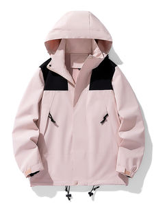 Personalizar colores chaqueta para hombres a prueba de viento impermeable Casual abrigo cremallera para amantes del aire libre guardias de seguridad - Product Image 5