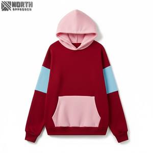 Personalizado bordado Impresión digital invierno 100% algodón pulóver Crop Hoodie hombres 180gsm al por mayor - Product Image 1