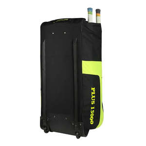 Sac de cricket Ca Plus 15000 noir/vert avec roulettes pour le rangement de l'équipement - Product Image 3