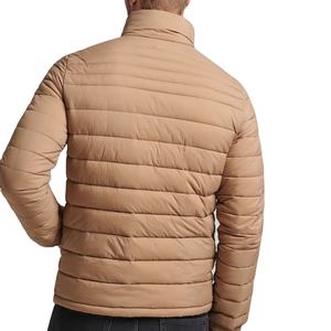 Blouson matelassé homme tendance, style urbain, respirant, imperméable, coupe-vent, avec logo personnalisé, vente en gros - Product Image 4