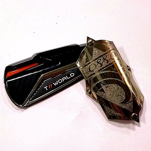 Autocollant en métal aluminium – Étiquette adhésive pour nom de joueur de golf - Product Image 1