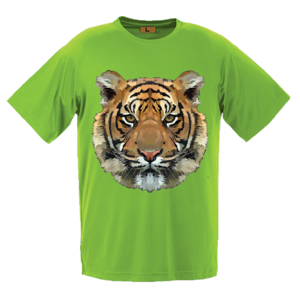 T-shirt décontracté pour homme en polyester/coton respirant et à séchage rapide, 180 GSM, écologique, super qualité, prix abordable, col rond, manches courtes - Product Image 2