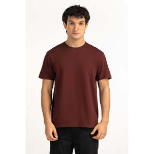 Regular Fit Jersey T-Shirt Unisex Lightweight Breathable Crew Neck Front Casual Blank Eco-Friendly Summer Short Sleeve 80% - Product Image 1