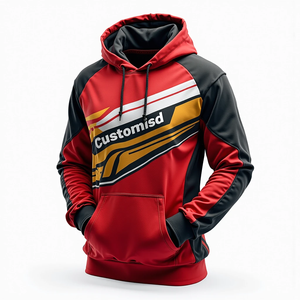 Sudaderas con Capucha Extra Grandes de Forro Polar para Hombre, Personalizadas, de Invierno, Sublimadas, Mezcla de Algodón, Duraderas, Transpirables y Ecológicas - Product Image 4