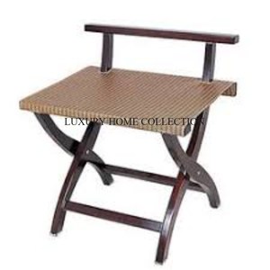 Porte-bagages en bois métallique haute résistance facile à assembler pour ranger sans problème les sacs et les valises dans les espaces restreints - Product Image 1