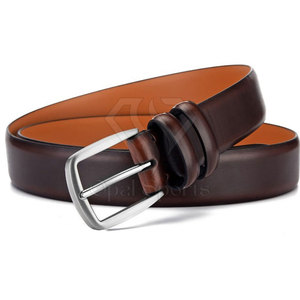 Cinturón de cuero de alta calidad para hombre, logotipo personalizado, fabricante OEM, suministro directo de fábrica al por mayor - Product Image 1
