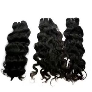 Paquetes de cabello Remy virgen crudo indio sin procesar Onda profunda suelta natural 10-30 pulgadas Extensiones de cabello humano con ondas corporales de todas las texturas - Product Image 2