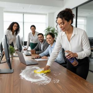 Nettoyant et protecteur pour meubles en bois en spray 450ml pH neutre non toxique - Product Image 5