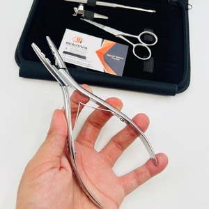 Đa chức năng Remy tóc mở rộng Công cụ tạo kiểu tóc Kit thép không gỉ plier dao cạo phần clip vòng móc phụ kiện tạo kiểu tóc - Product Image 2