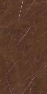 Marquina Brown Hilite Venta caliente 800x1600mm Porcelanato Azulejos de porcelana de mármol blanco estándar brillante Azulejo de piso de cerámica - Product Image 3