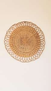 Espejo de ratán personalizado para decoración de interiores, marco de espejo de ratán para algas marinas, ANASE - Product Image 5