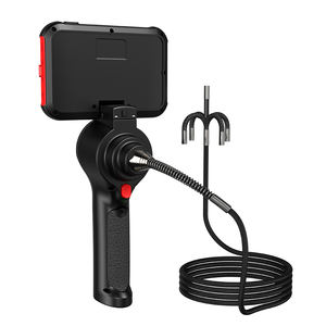 Endoscope industriel portable QBH professionnel, caméra d'inspection <span class=keywords><strong>articulée</strong></span> à 4 voies et 360°, <span class=keywords><strong>mini</strong></span>-caméra HD avec source lumineuse - Product Image 2