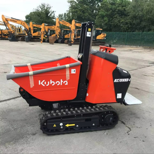 Mini Dumper de Orugas Kubota KC7OVHD-4 con Certificación CE y EPA, Transportador de Orugas, Mini Dumper Hidráulico con Volquete, Envío Gratuito - Product Image 1