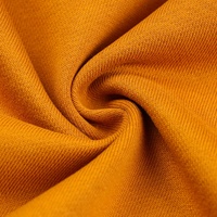 Contoh Gratis Kain Olahraga 220 GSM 100% Katun Combed Stretch Super Lembut Dua Sisi, Pewarnaan Polos, Rajutan Weft, Untuk Anak Laki-laki dan Perempuan