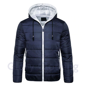 Vêtements d'hiver de qualité supérieure, nouvelle mode, vente en gros, vestes matelassées pour hommes / Vestes matelassées pour hommes à manches longues personnalisées - Product Image 1