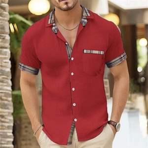 เสื้อลำลองแขนสั้นสำหรับผู้ชายเสื้อ100% ผ้าฝ้ายออร์แกนิกออกแบบได้ตามต้องการ - Product Image 2