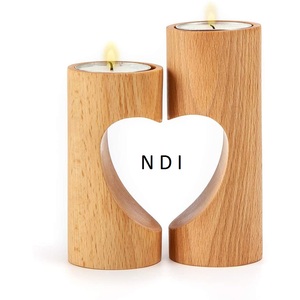 Candelero de Madera Grabado a Mano para Bodas, Hogar, Hotel, Portavelas para Velas de Té, Decoración de Restaurante y Hotel - Product Image 5