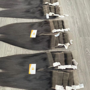 Vente en gros de paquets de cheveux humains bruts super minces à nœud unique HD de meilleure qualité avec fermeture frontale à des prix compétitifs - Product Image 1