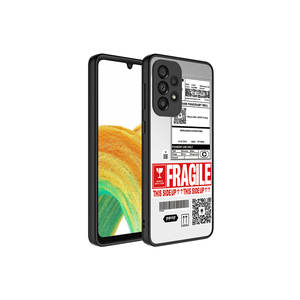 Coque Samsung pour Galaxy A33 5G avec motif miroir, protection de l'appareil photo, design anti-traces de doigts, coque en silicone brillante, miroir ATA - Product Image 2