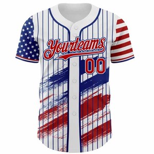 Custom Baseball Jerseys Personalized Unisex Adult Shirts Digital Print Name Numbers Four-Way Stretch Breathable Waterproof - Product Image 2