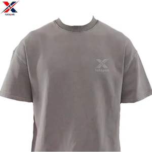 Camiseta Unisex de Alta Calidad, 100% Algodón, Tejido de Punto, Estilo Casual, Corte Holgado, Recortada, Cuello Redondo, Manga Corta, Ecológica, de Secado Rápido - Product Image 2