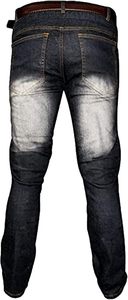 กางเกงยีนส์มอเตอร์ไซค์แบบยูนิเซ็กซ์ ผ้าฝ้ายระบายอากาศ ป้องกันรังสียูวี พร้อมแผ่นป้องกันสะโพกและหัวเข่า ได้รับมาตรฐาน CE - Product Image 3