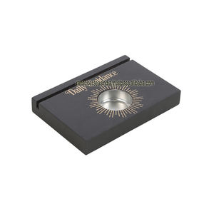 Porte-bougie chauffe-plat en bois fait main, écologique, classique, vintage, pour la maison, les fêtes, les mariages, centre de table, décoration de Noël - Product Image 1