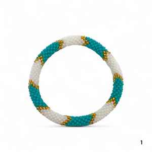 Bracelet manchette abeille brodé à la main-Taille personnalisable non toxique et écologique pour femmes et filles - Product Image 3