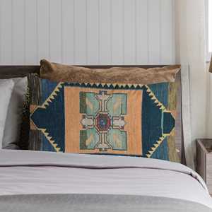 Coussin imprimé à motif turc : design Kilim tissé à la main pour une décoration intérieure chic, uniquement la housse - Product Image 1