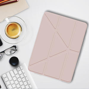 IPAD Pro 11 (2024) Étui rose avec protection Chargement Sommeil Caractéristiques Fabriqué en TPU et silicone - Product Image 2