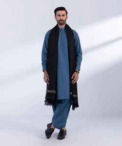 Men Winter Wool <b>Shawl</b> Soft Warm Breathable 300g Traditional Solid Color Classic <b>Wrap</b> for Formal Casual Use - Product Image 4