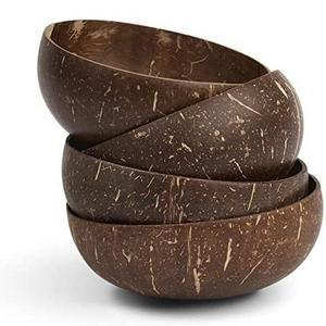 ชามมะพร้าวออร์แกนิกแฮนด์เมดสำหรับโต๊ะอาหาร - Product Image 1