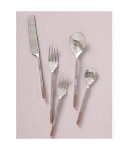 Hot-selling Wooden and Steel Cutlery Set with High Durability and Attractive Design for Modern Dining <b>Table</b> Setups - Product Image 2
