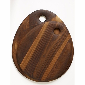 Planche à découper en bois artisanale de qualité supérieure, écologique, épaisse, pour la cuisine, légumes, viande, fromage - Product Image 6