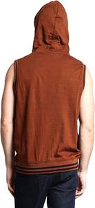 Latest Wholesale Cheap Custom logo Men's Gym Sports <b>Sleeveless</b> <b>Hoodies</b> - Product Image 3