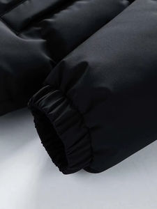 Chaqueta Acolchada para Hombre OEM, Estilo Urbano Personalizable, Chaquetas Bomber de Color Sólido, Ropa de Invierno de Alta Calidad Hecha de Poliéster - Product Image 6