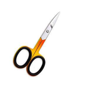 Ciseaux à cuticules professionnels en acier inoxydable de qualité supérieure, poignée confortable, logo personnalisé, prix d'usine, beauté raffinée - Product Image 2