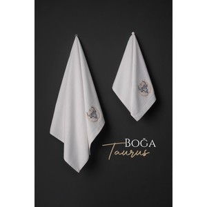 Varol Luxury Microcotton Embroidered <b>Towel</b> <b>Set</b> Soft & Durable Skin-Friendly Egyptian Cotton for Home Gym or Hotel Use - Product Image 2