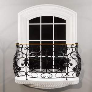 Inspiración de Diseño de Balcones para Hogares Contemporáneos que Combinan Arquitectura Elegante, Diseños Funcionales y Materiales de Hierro Resistentes a la Intemperie - Product Image 6