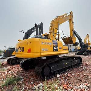 Excavator Crawler <span class=keywords><strong>Komatsu</strong></span> PC240 Jepang dengan Pompa Asli, Excavator 24 <span class=keywords><strong>Ton</strong></span> Harga Murah Kualitas Tinggi - Product Image 2
