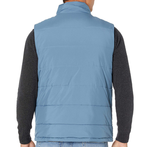 Chaqueta Acolchada Personalizada, Chaqueta de Burbujas, Relleno Grueso de Plumón, Ropa de Abrigo de Invierno, Chaleco Transpirable Informal para Hombre - Product Image 2