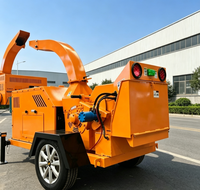 Broyeur de bois automatique haute capacité, déchiqueteuse de bois pour les applications de traitement des palettes en bois