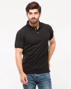 Vente en gros OEM grande taille pour hommes 100% coton pour polos respirant à manches courtes brodé sport loisirs chemises de golf - Product Image 1