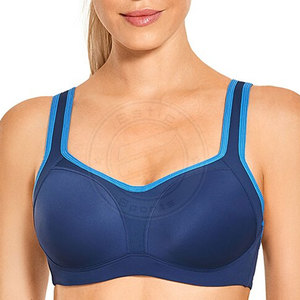 Soutien-gorge de sport fait main AITU Bretelles réglables Dos tressé Coussinets de poitrine amovibles Spandex/Nylon Soutien moyen Haute résistance - Product Image 2
