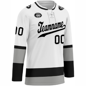 Vente chaude hommes Personnalisé Mode Pro Hockey sur Glace Maillot Personnalisé Sublimé Hockey Maillots - Product Image 4