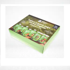 packaging box with shopping bag baby food cardboard and rigid box cheap high quality manufacturer
