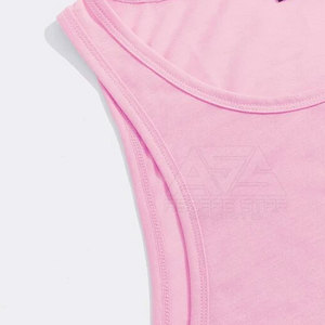 เสื้อกล้ามแห้งเร็วระบายอากาศได้ดีสีทึบมาใหม่ - Product Image 3