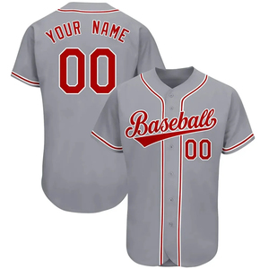 Maillot de baseball chemise d'équipe personnalisée nom personnel numéro rayure Hip Hop vêtements de sport Baseball hommes personnalisé Logo Patch - Product Image 6
